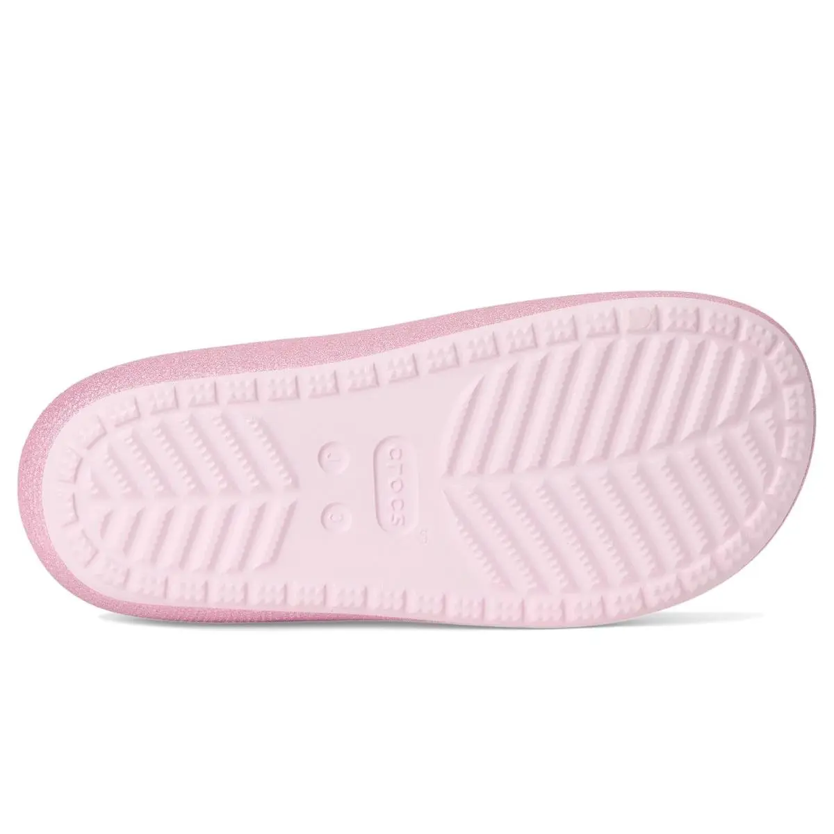 Crocs shoes - Pink Milk/Glitter 8