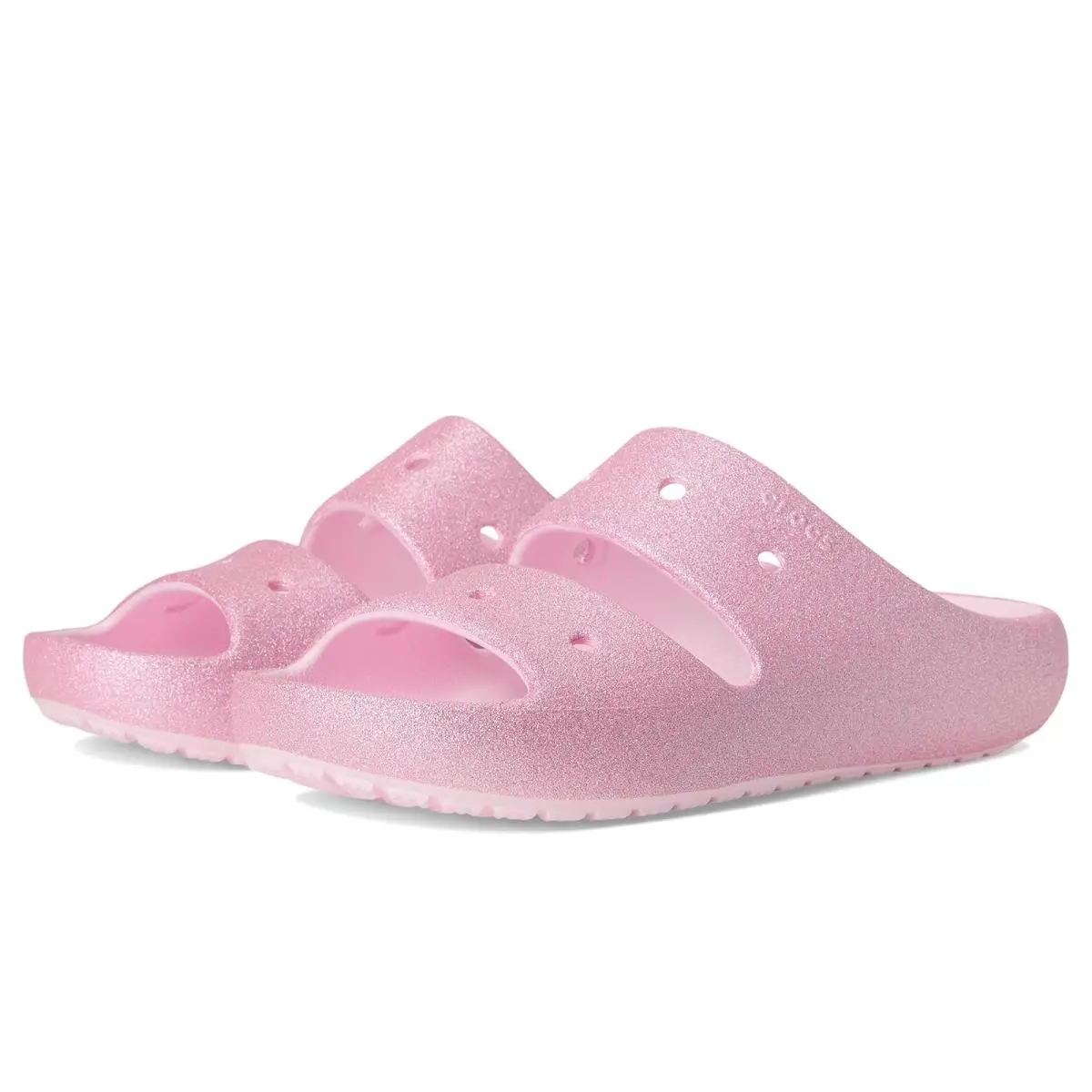 Crocs shoes - Pink Milk/Glitter 6