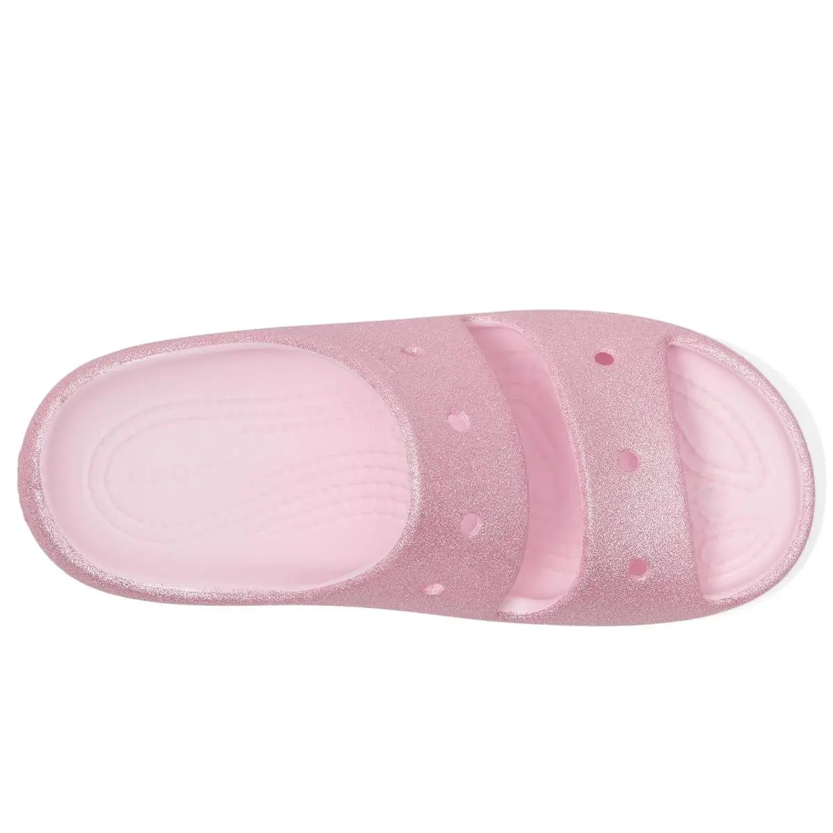 Crocs shoes - Pink Milk/Glitter 7