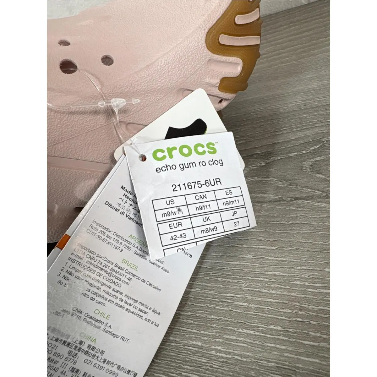 Crocs shoes - Crocs Echo Clog - Echo Clog - Pink 3
