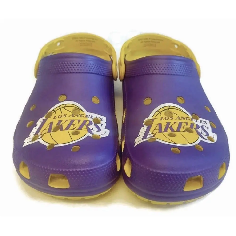 Crocs shoes - Los Angeles Lakers Clog - Los Angeles Lakers Clog - 208650-75Y - Purple (UPC: 196265334971) 3