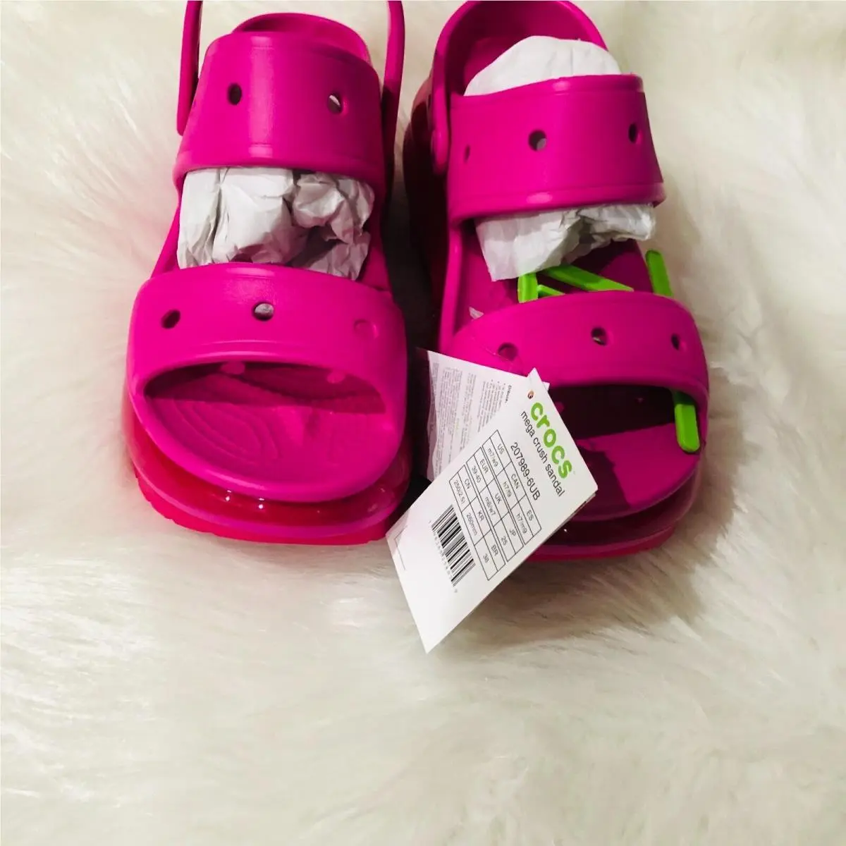 Crocs shoes - Crocs Crush - Crush - Pink 3