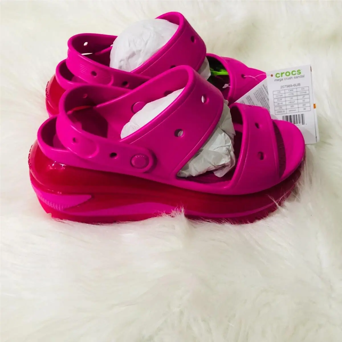 Crocs shoes - Crocs Crush - Crush - Pink 4