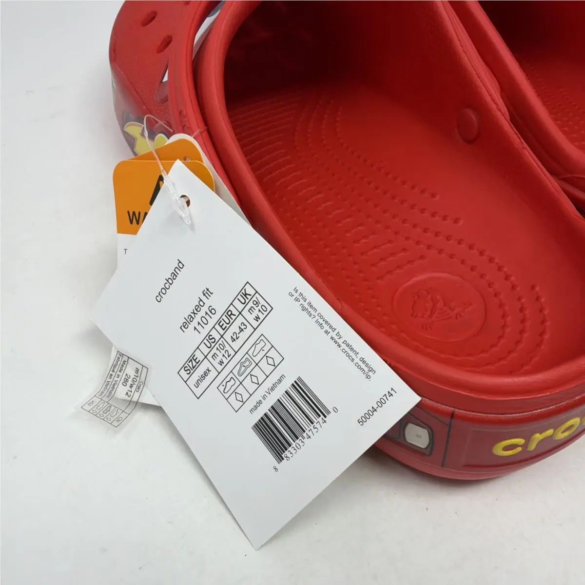 Crocs shoes - Pixar Cars Lightening McQueen - Pixar Cars Lightening McQueen - Red 3