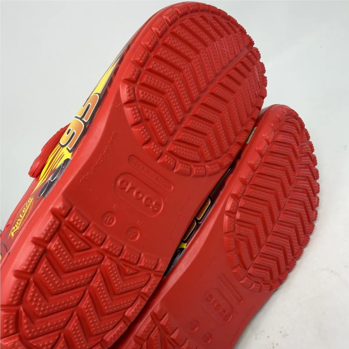 Crocs shoes - Pixar Cars Lightening McQueen - Pixar Cars Lightening McQueen - Red 4