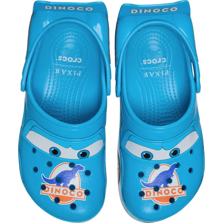 Lightning Mcqueen Dinoco Clog Disney Pixar Collab - Mens 4 Womens 6 by Crocs
