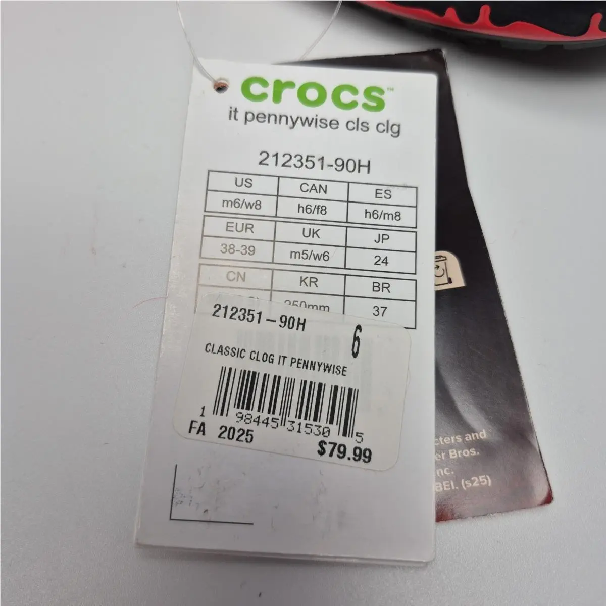 Crocs shoes - Classic Clog IT Pennywise - Classic Clog Pennywise - Red 0