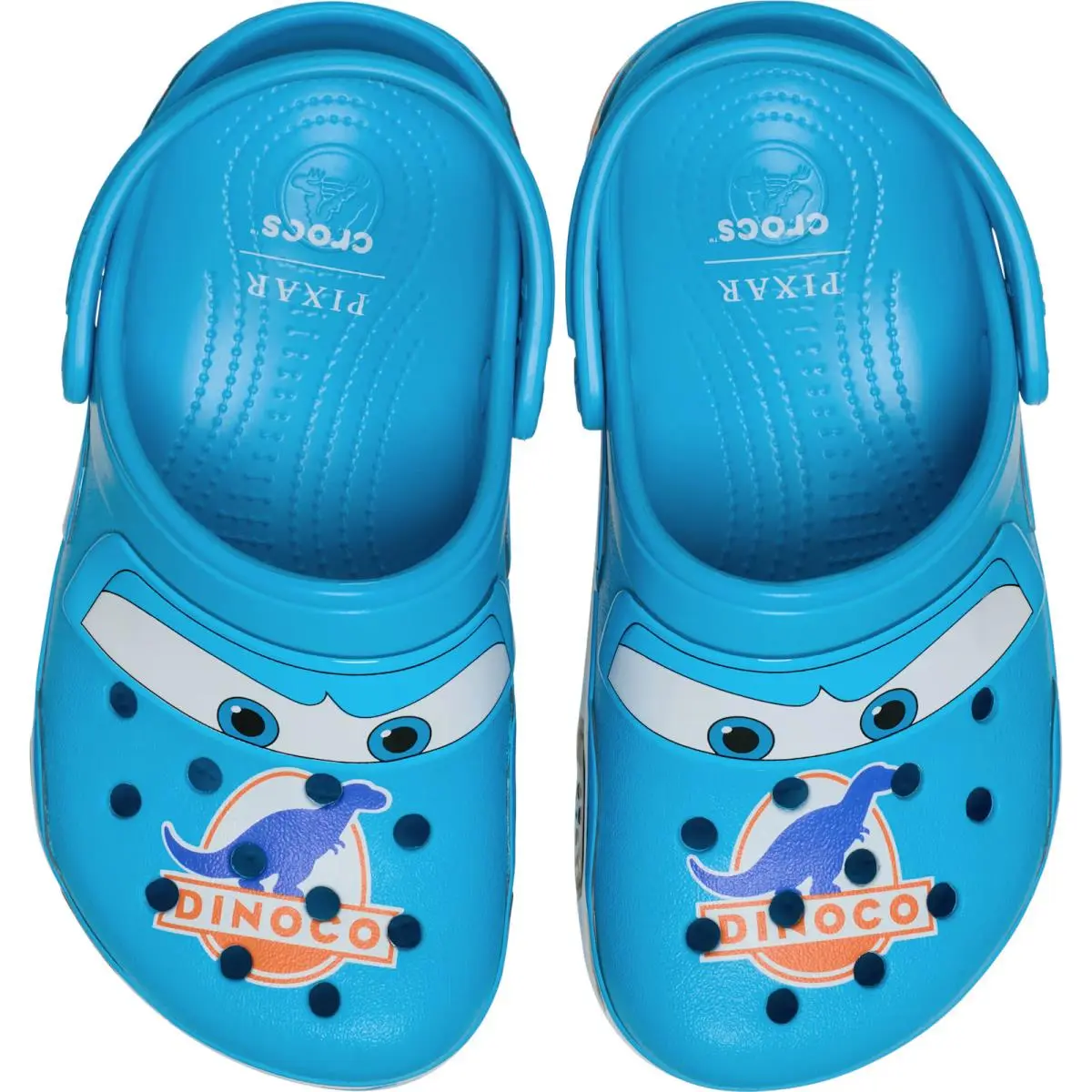Lightning Mcqueen Dinoco Clog Disney Pixar All Kids Sizes C13 by Crocs