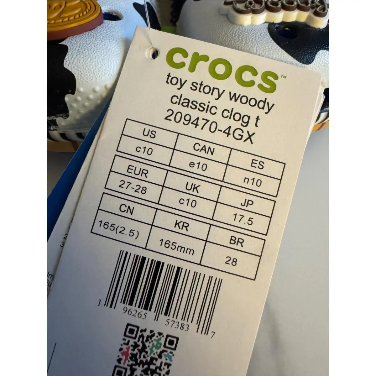 Crocs shoes - Toy Story Woody Classic Clog T - Multicolor 3