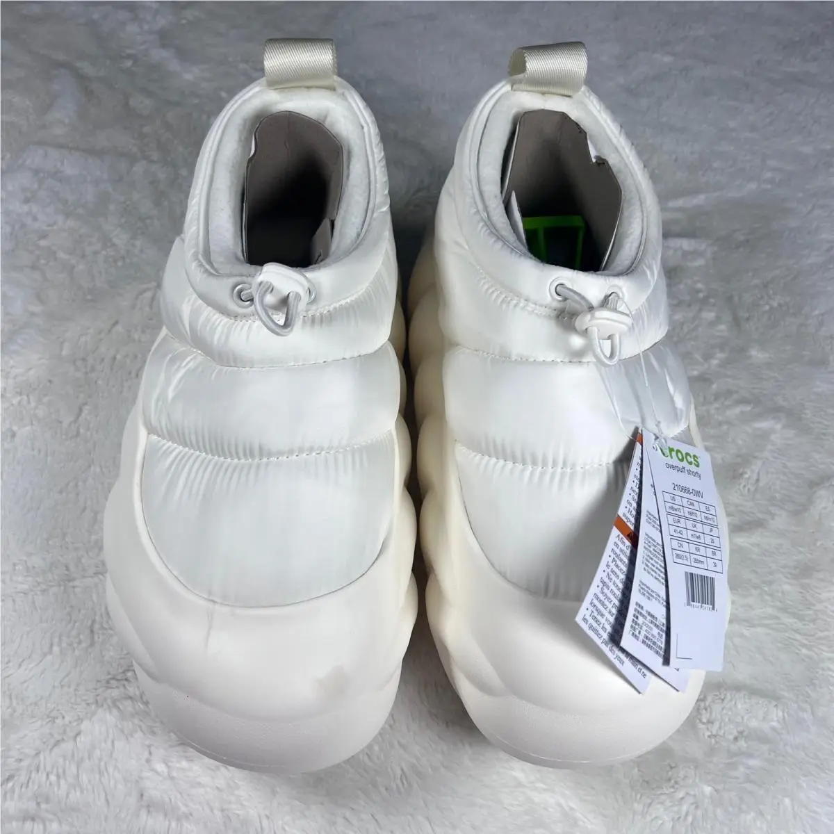 Crocs shoes - Crocs Overpuff Shorty - Overpuff Shorty - White 0