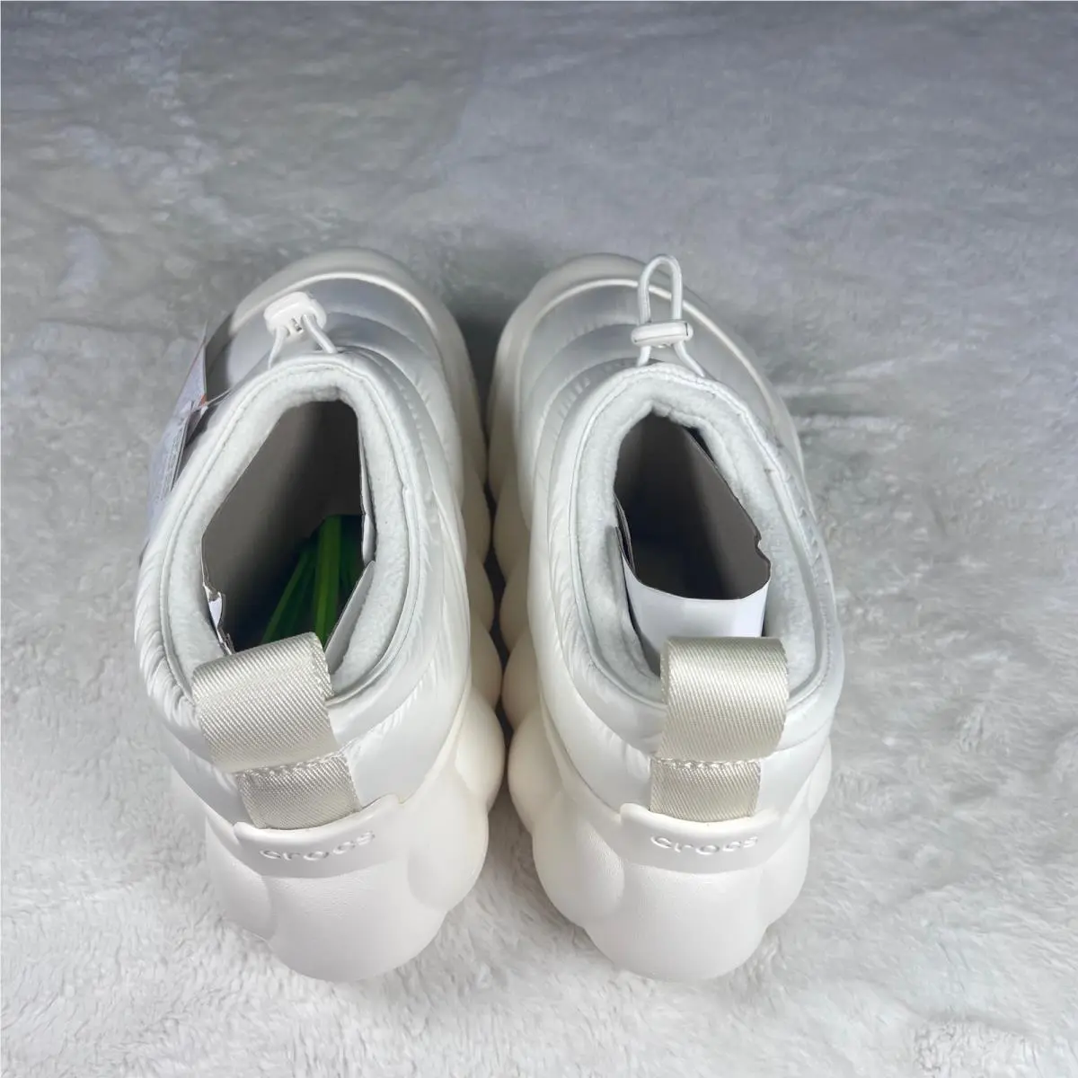 Crocs shoes - Crocs Overpuff Shorty - Overpuff Shorty - White 1