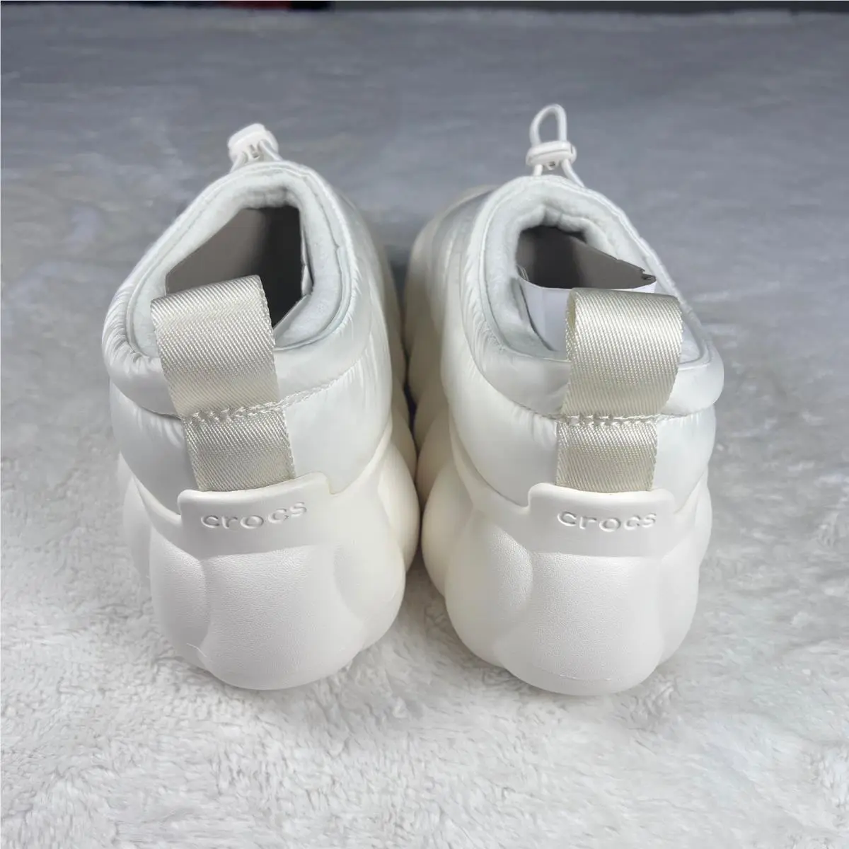Crocs shoes - Crocs Overpuff Shorty - Overpuff Shorty - White 3
