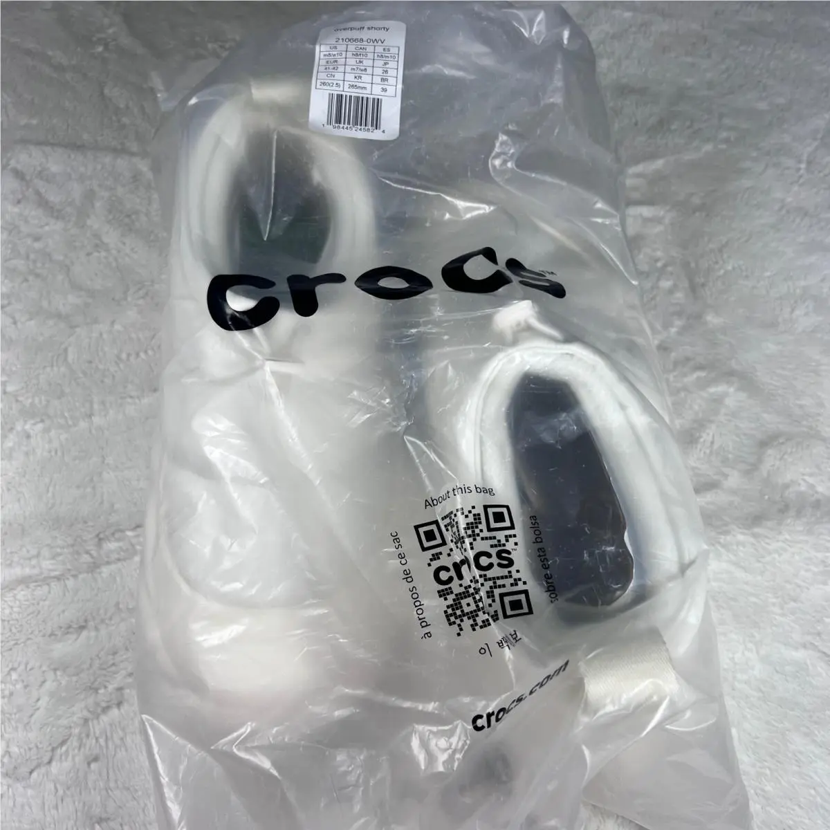 Crocs shoes - Crocs Overpuff Shorty - Overpuff Shorty - White 4