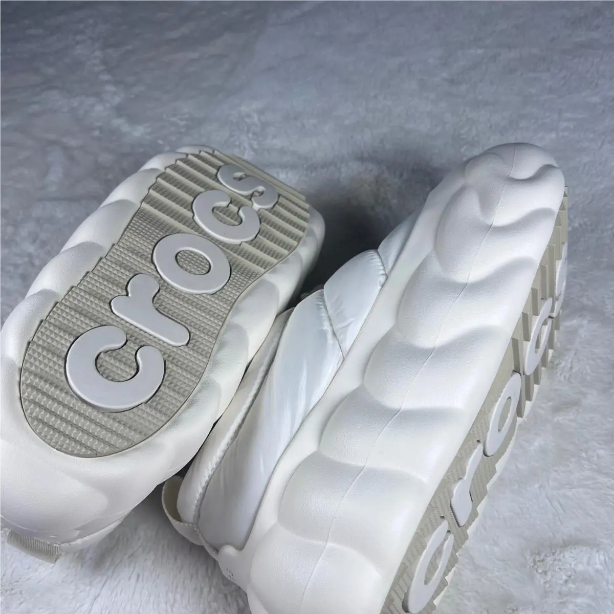 Crocs shoes - Crocs Overpuff Shorty - Overpuff Shorty - White 5