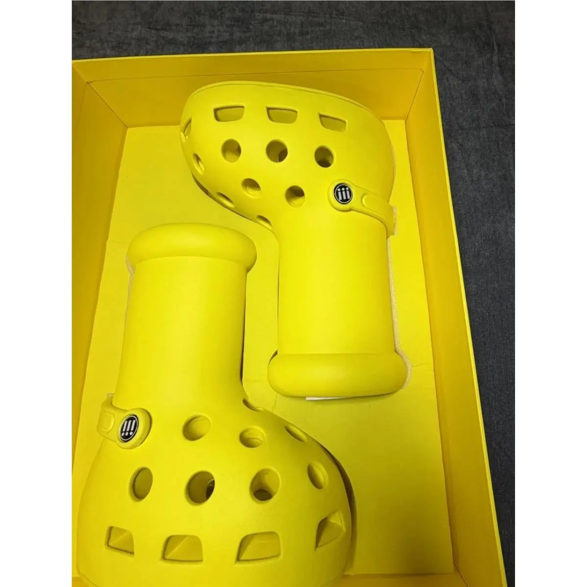 Crocs shoes - MSCHF X CROCS BIG YE 8b87fc92-d42c-4 - Yellow 4