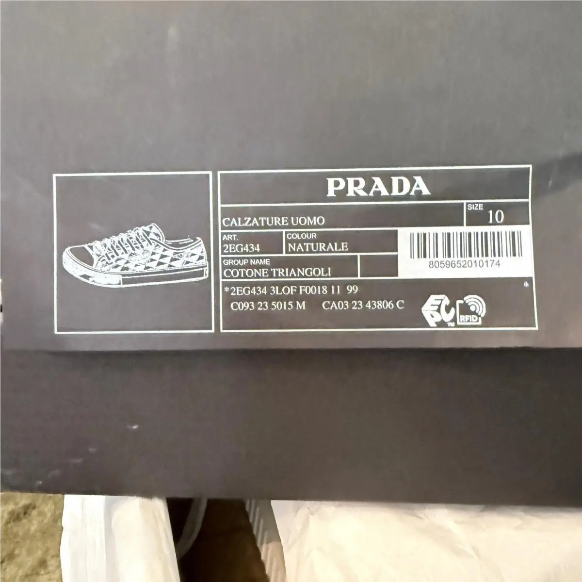 Prada shoes - PRADA Wheel - Wheel - 2EG434 - Cream 14