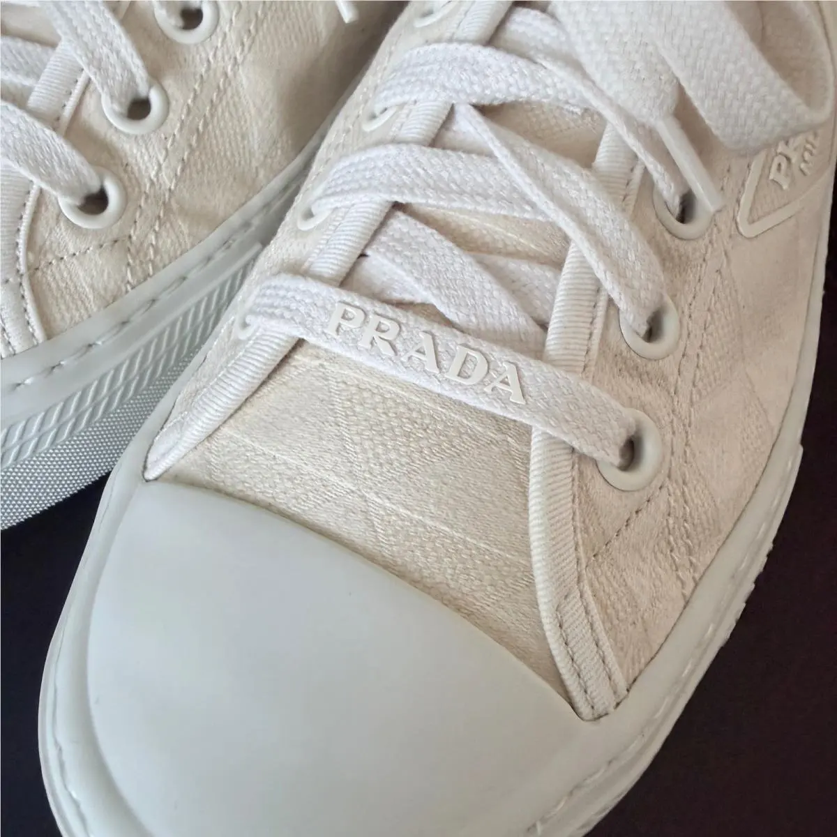 Prada shoes - PRADA Wheel - Wheel - 2EG434 - Cream 3