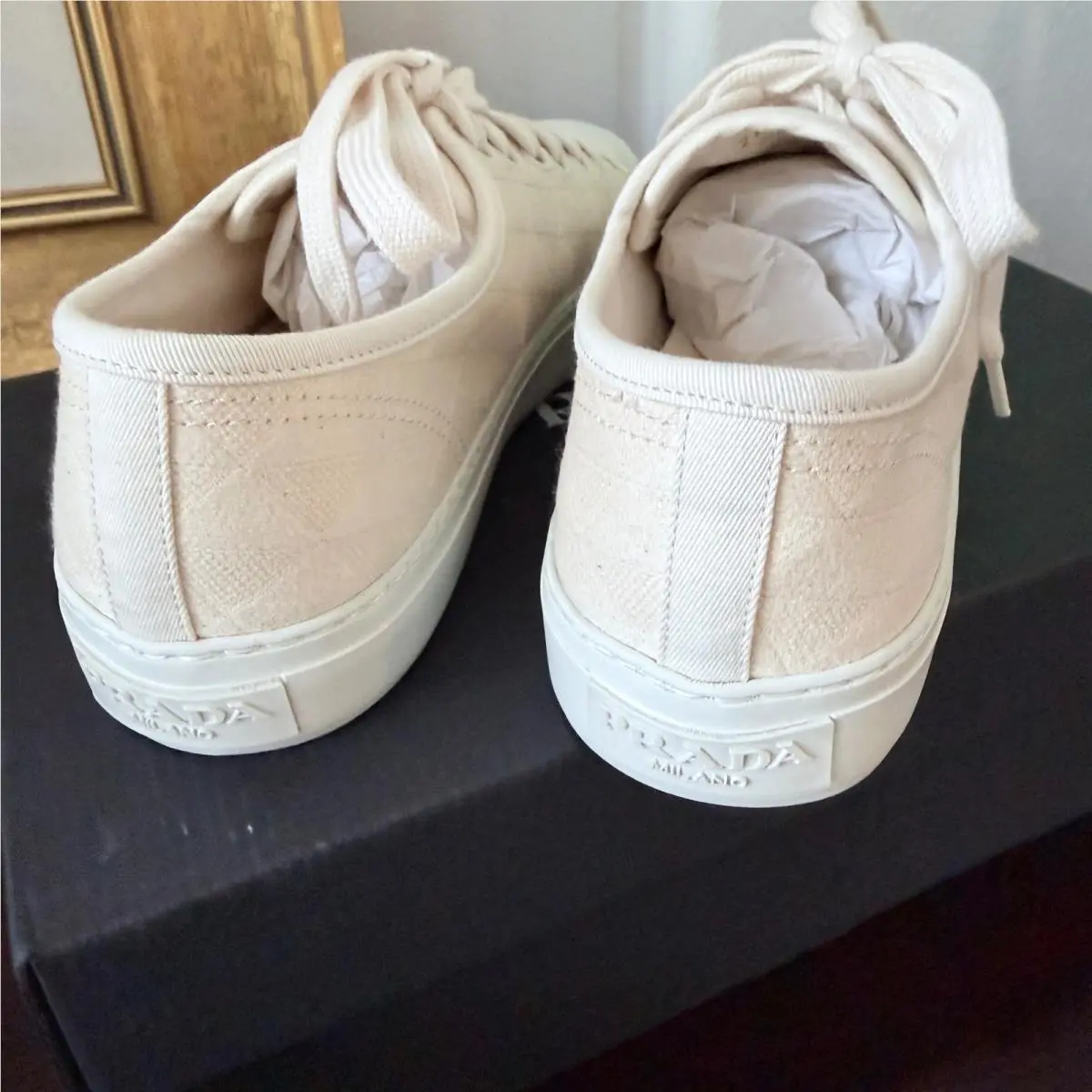 Prada shoes - PRADA Wheel - Wheel - 2EG434 - Cream 7
