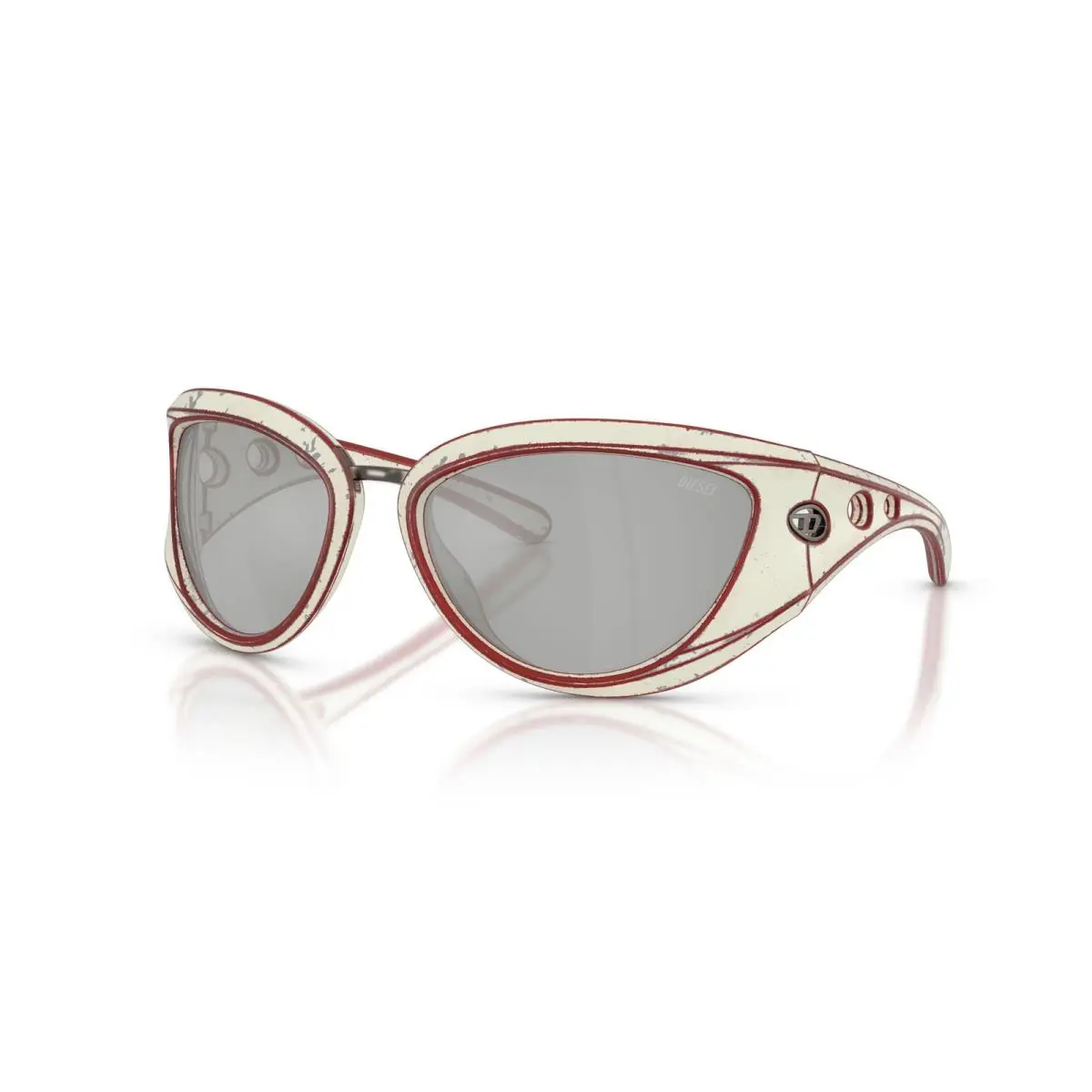 3007U Sunglasses 20108V White by Diesel