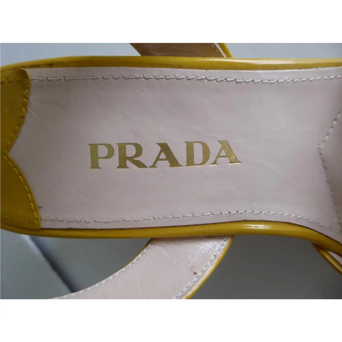 Prada shoes - Open Toe - Open Toe - Yellow 5