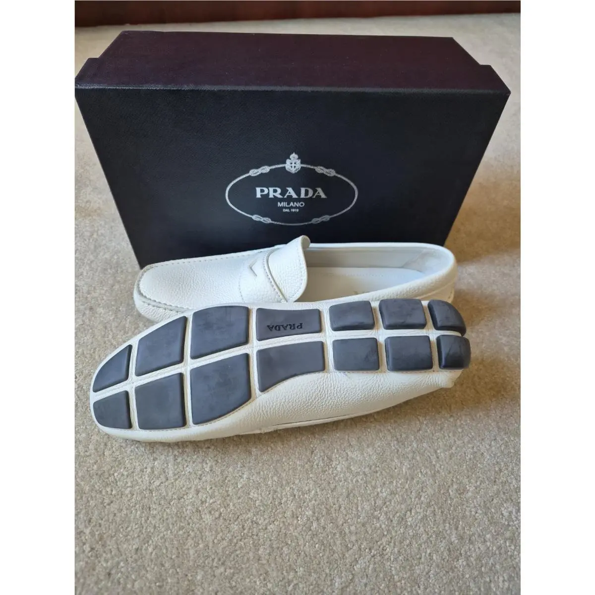 Prada shoes - Prada Daino - Daino - White 2