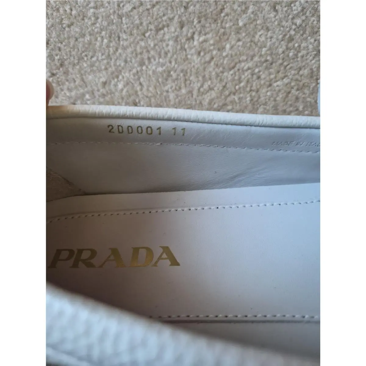 Prada shoes - Prada Daino - Daino - White 4