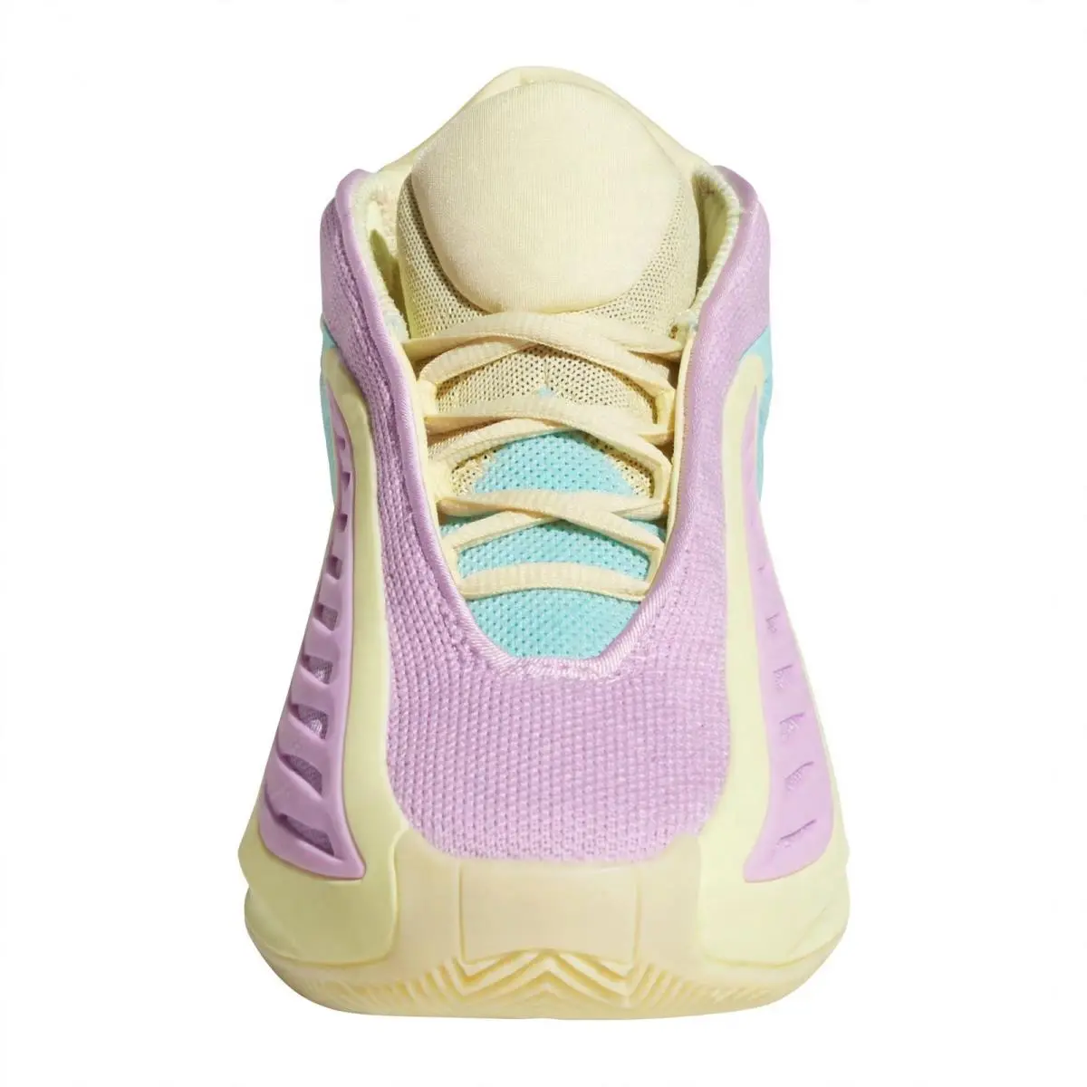 Adidas shoes - Anthony Edwards 2 J - Anthony Edwards - Almond Yellow/Bliss Lilac/Flash Aqua 0