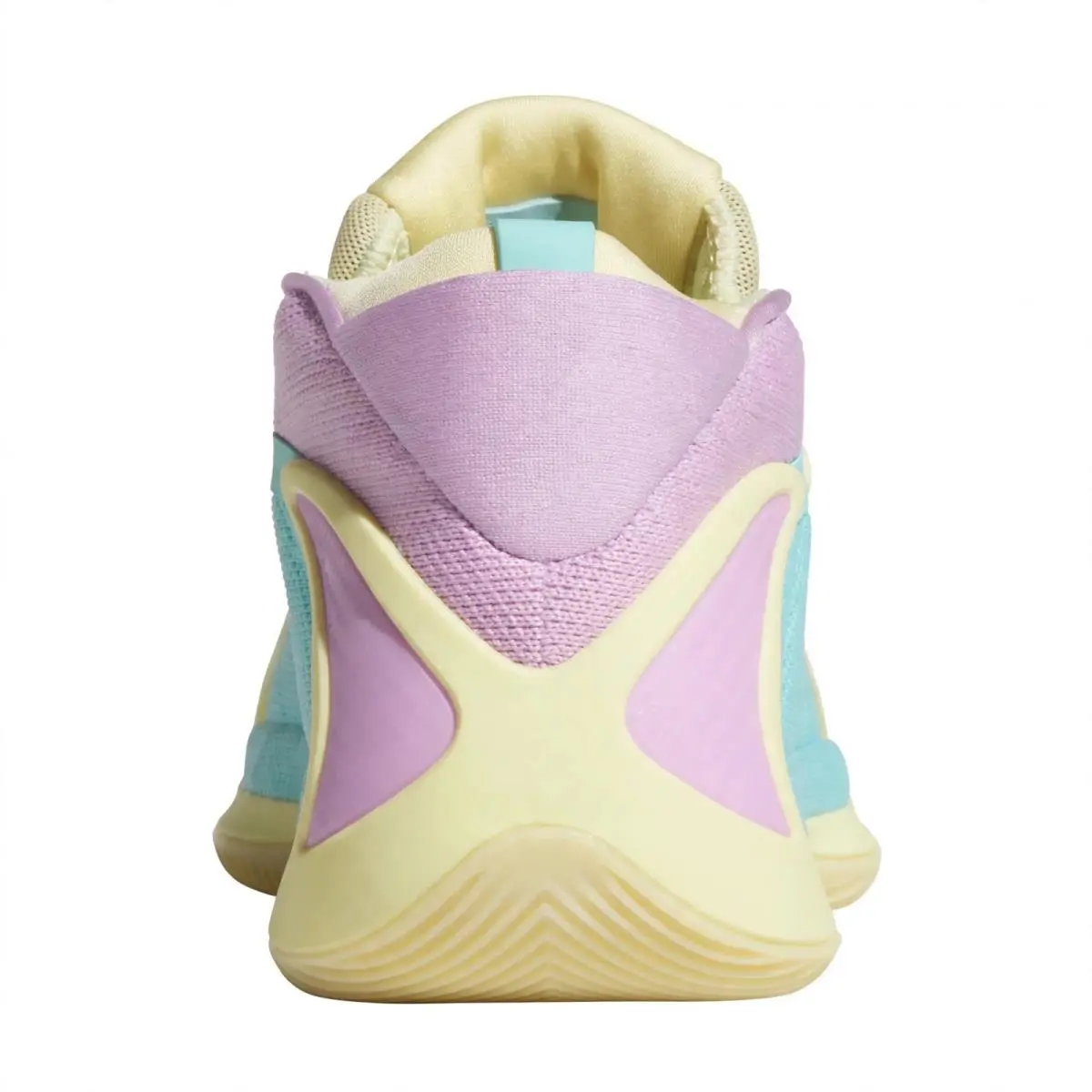 Adidas shoes - Anthony Edwards 2 J - Anthony Edwards - Almond Yellow/Bliss Lilac/Flash Aqua 1