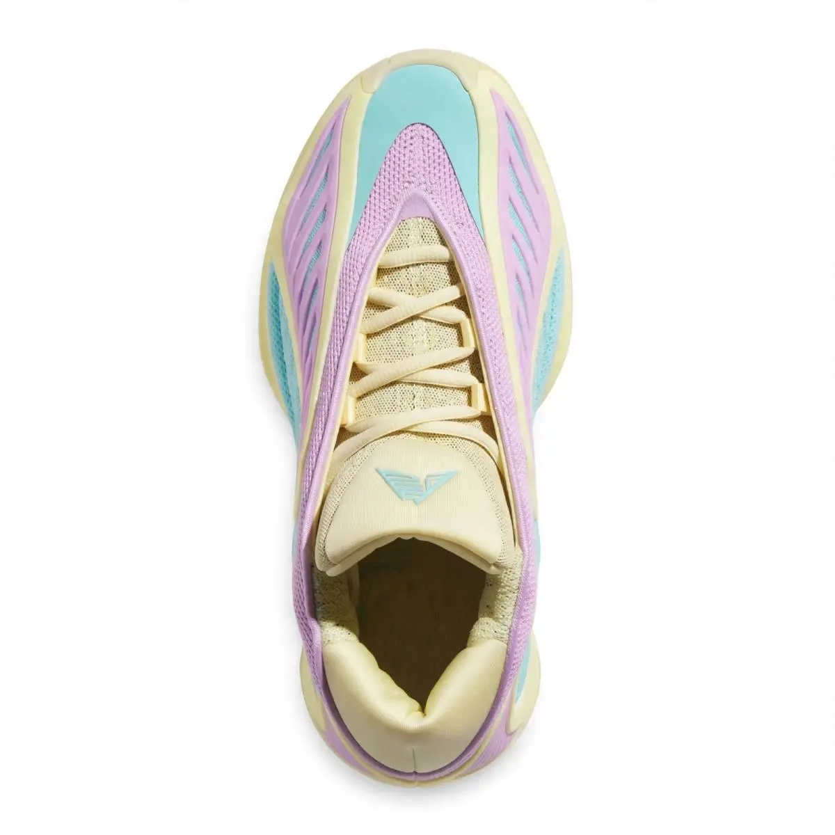 Adidas shoes - Anthony Edwards 2 J - Anthony Edwards - Almond Yellow/Bliss Lilac/Flash Aqua 4