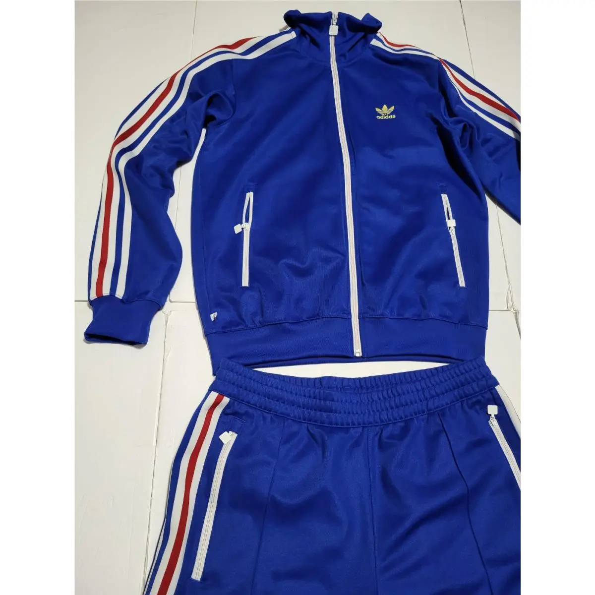 Adidas clothing - Victory Blue / Bold Green / White 0