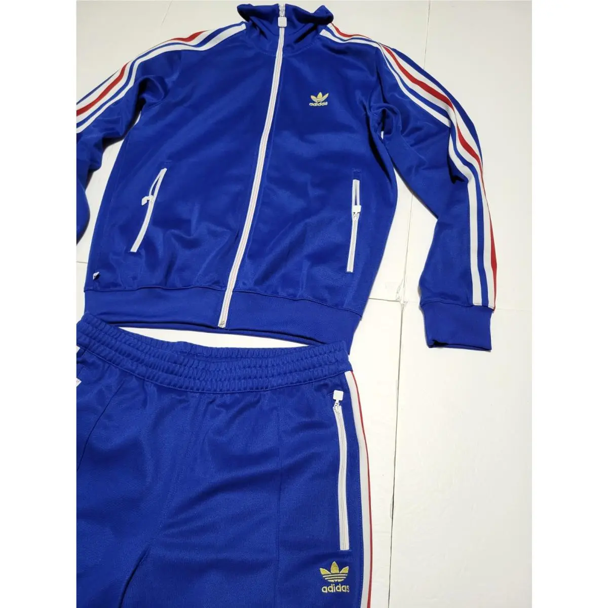 Adidas clothing - Victory Blue / Bold Green / White 1