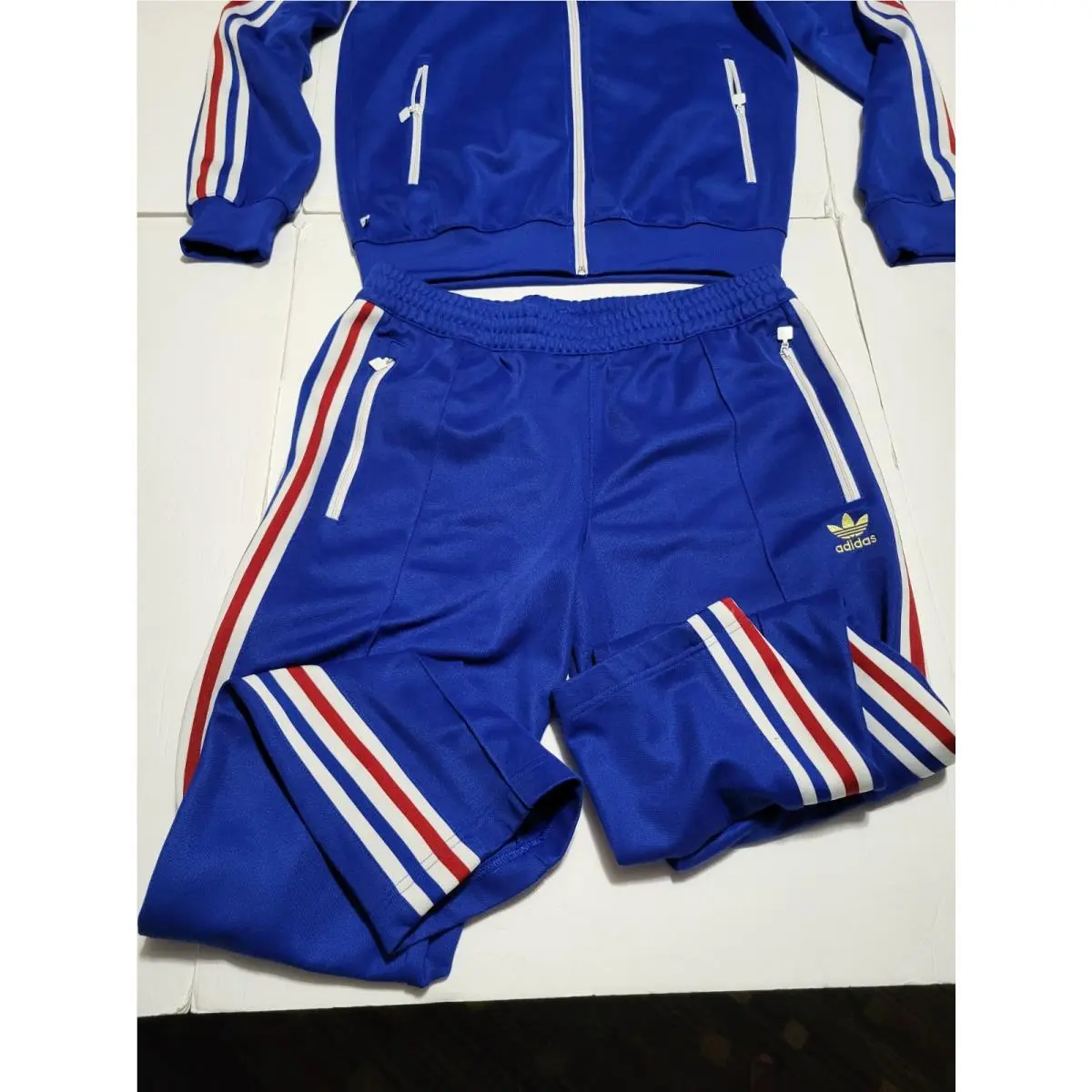 Adidas clothing - Victory Blue / Bold Green / White 2