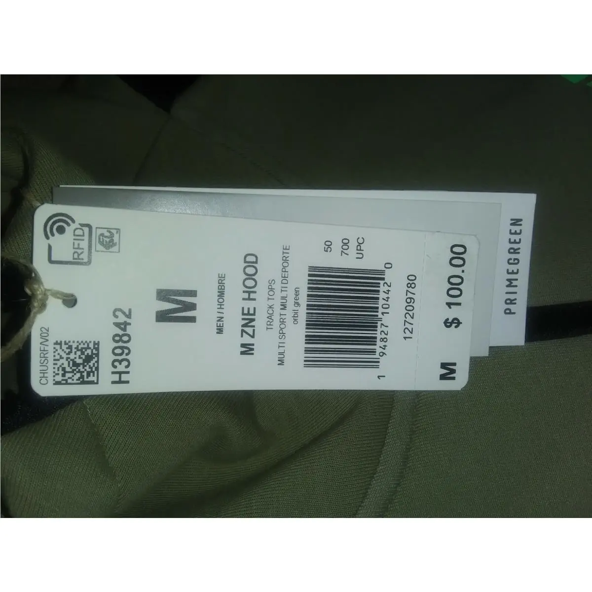 Adidas clothing - light olive 4