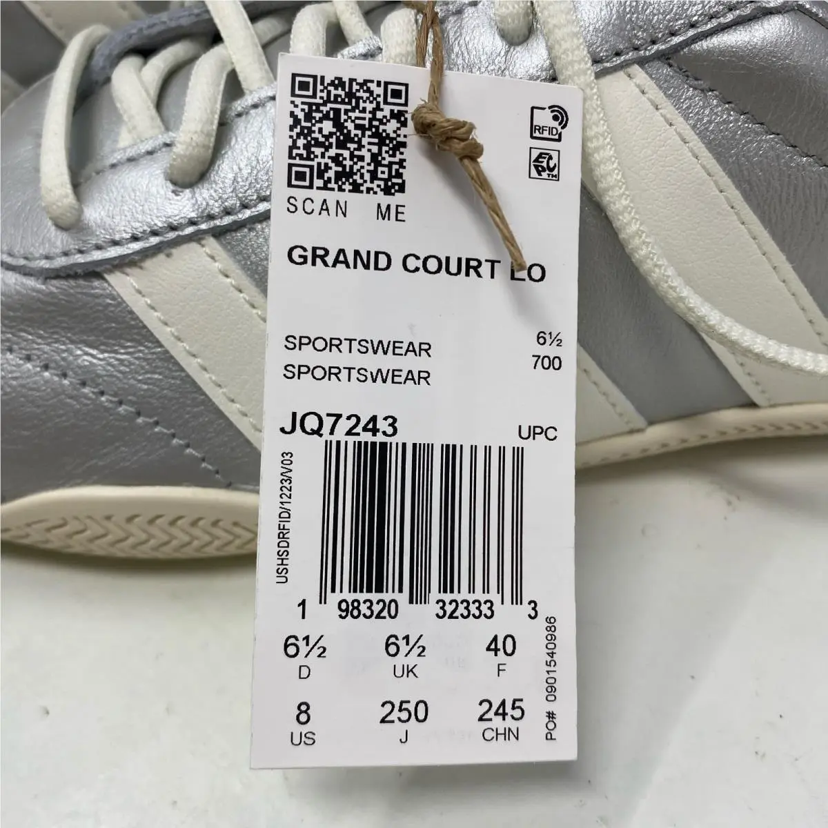 Adidas shoes - adidas Grand Court - Grand Court - JQ7243 - White (UPC: 198320323333) 2