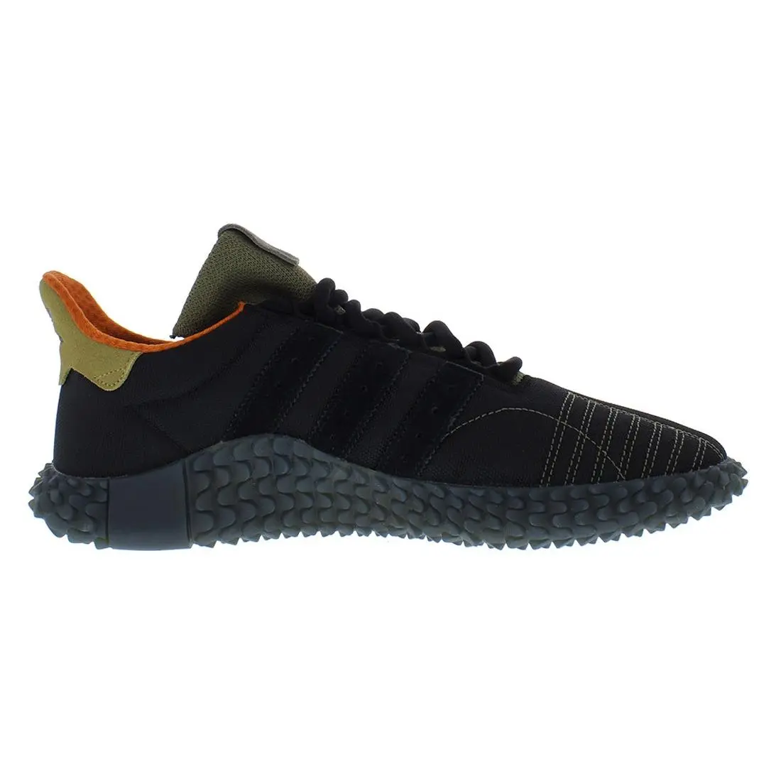 Adidas shoes - Core Black/Core Black/Khaki, Main: Black (UPC: 191525128147) 1