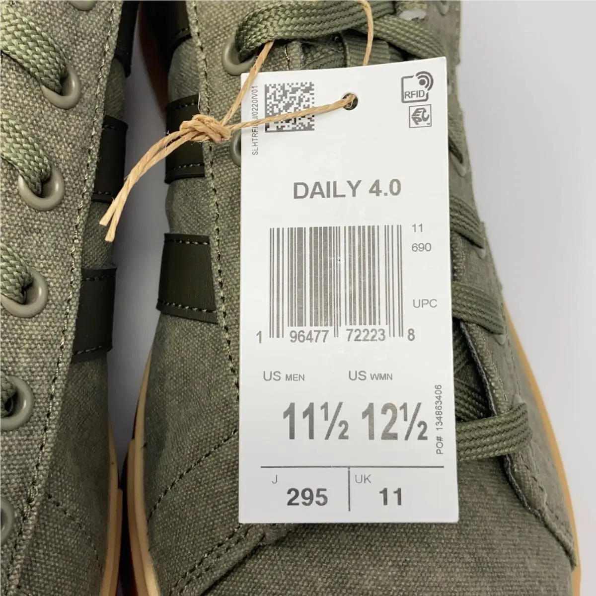 Adidas shoes - Olive (UPC: 196477722238) 3