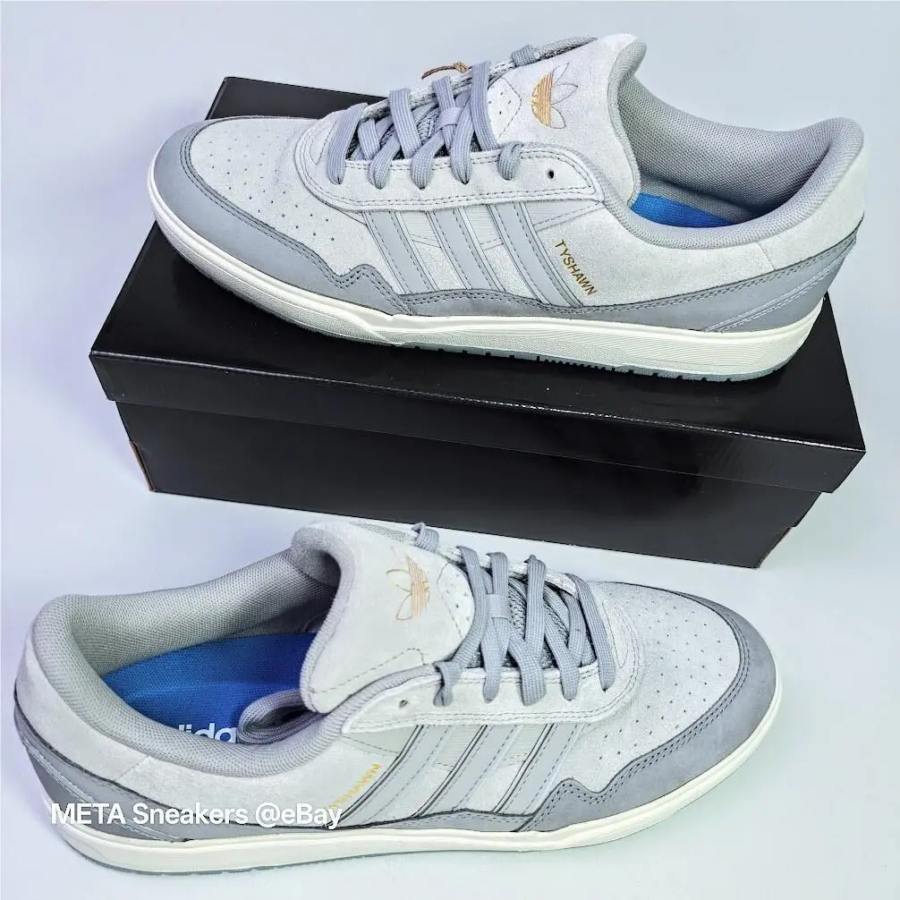 Adidas shoes - adidas Tyshawn Low - Tyshawn Low - JI0848 - Light Onix / Clear Granite / Chalk White 8