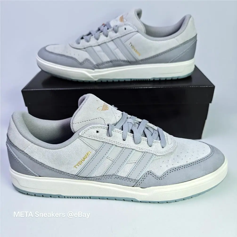 Adidas shoes - adidas Tyshawn Low - Tyshawn Low - JI0848 - Light Onix / Clear Granite / Chalk White 7