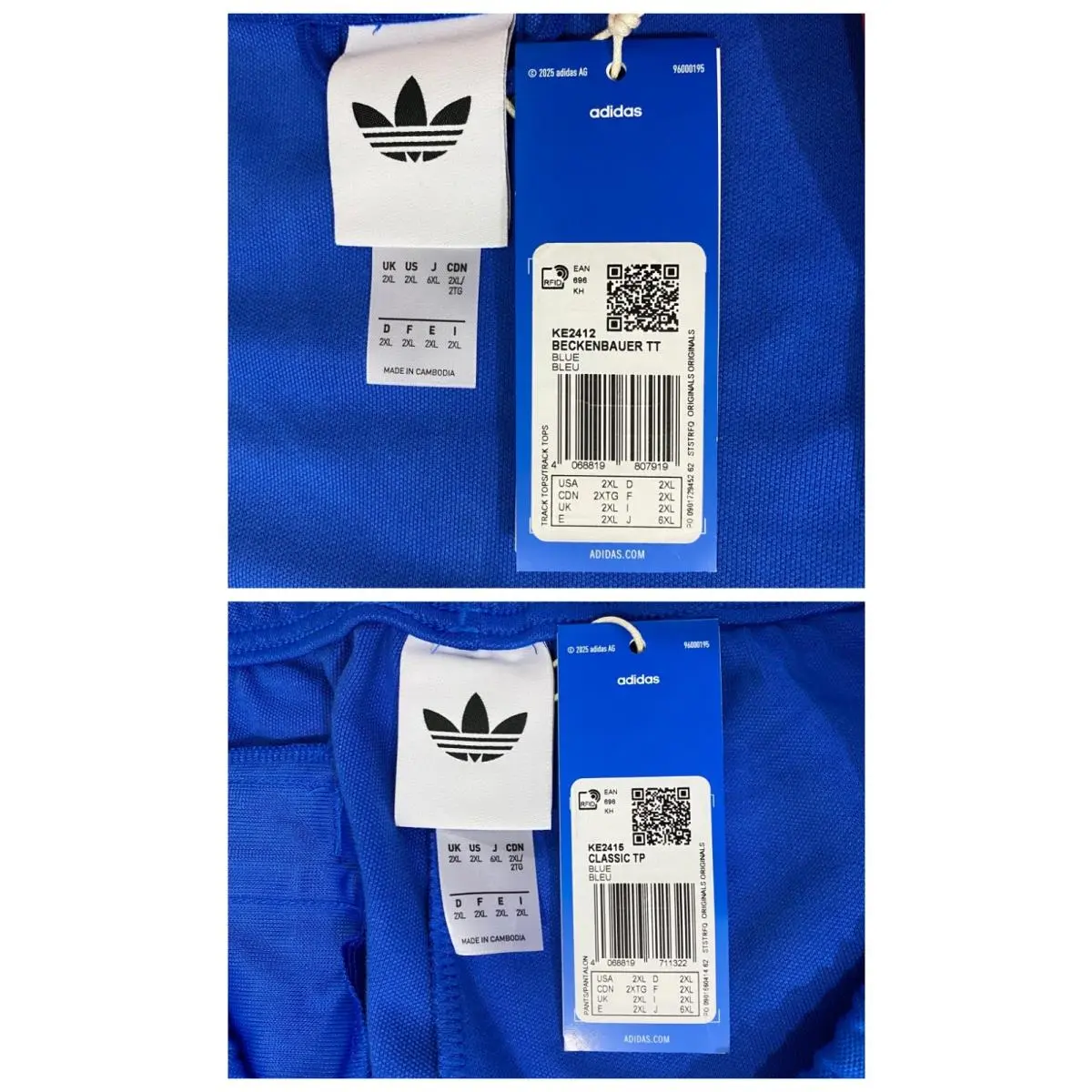 Adidas clothing - Blue Scarlet 3