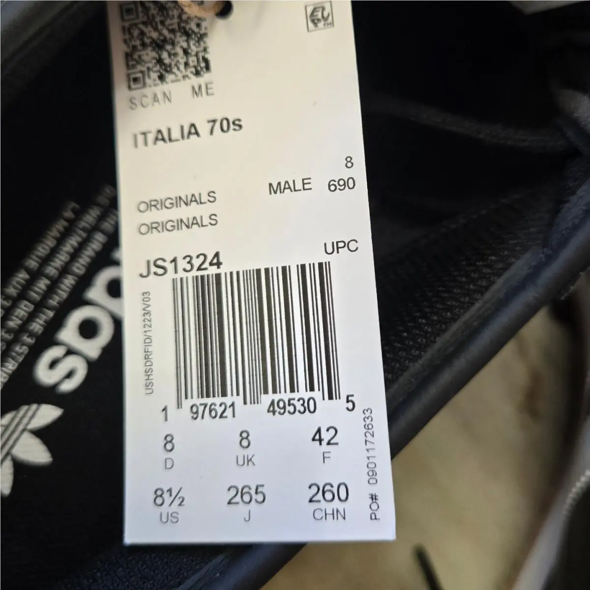 Adidas shoes - Adidas Italia 70s - Italia - Black 7