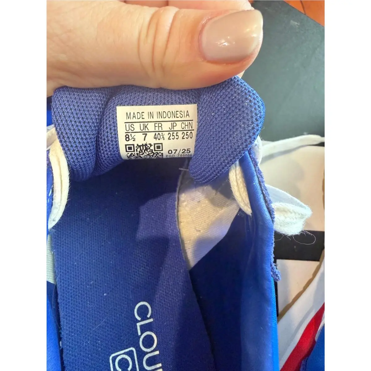 Adidas shoes - Blue 2