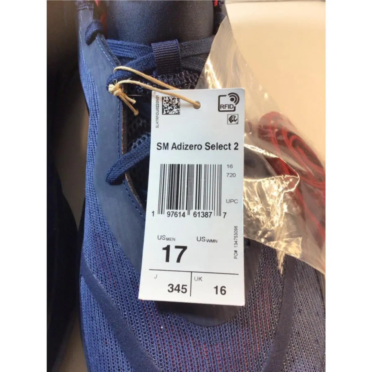 Adidas shoes - adidas Adizero Select - Adizero Select - JH9107 - Blue 1
