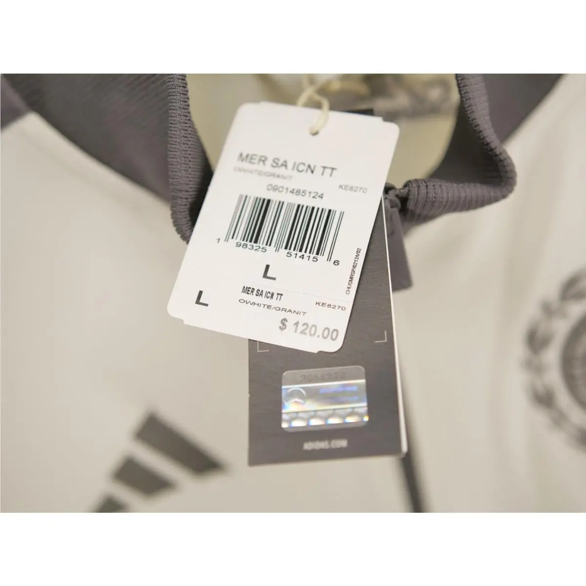 Adidas clothing - MER SA ICN TT - MER ICN - Off White / Granit 3