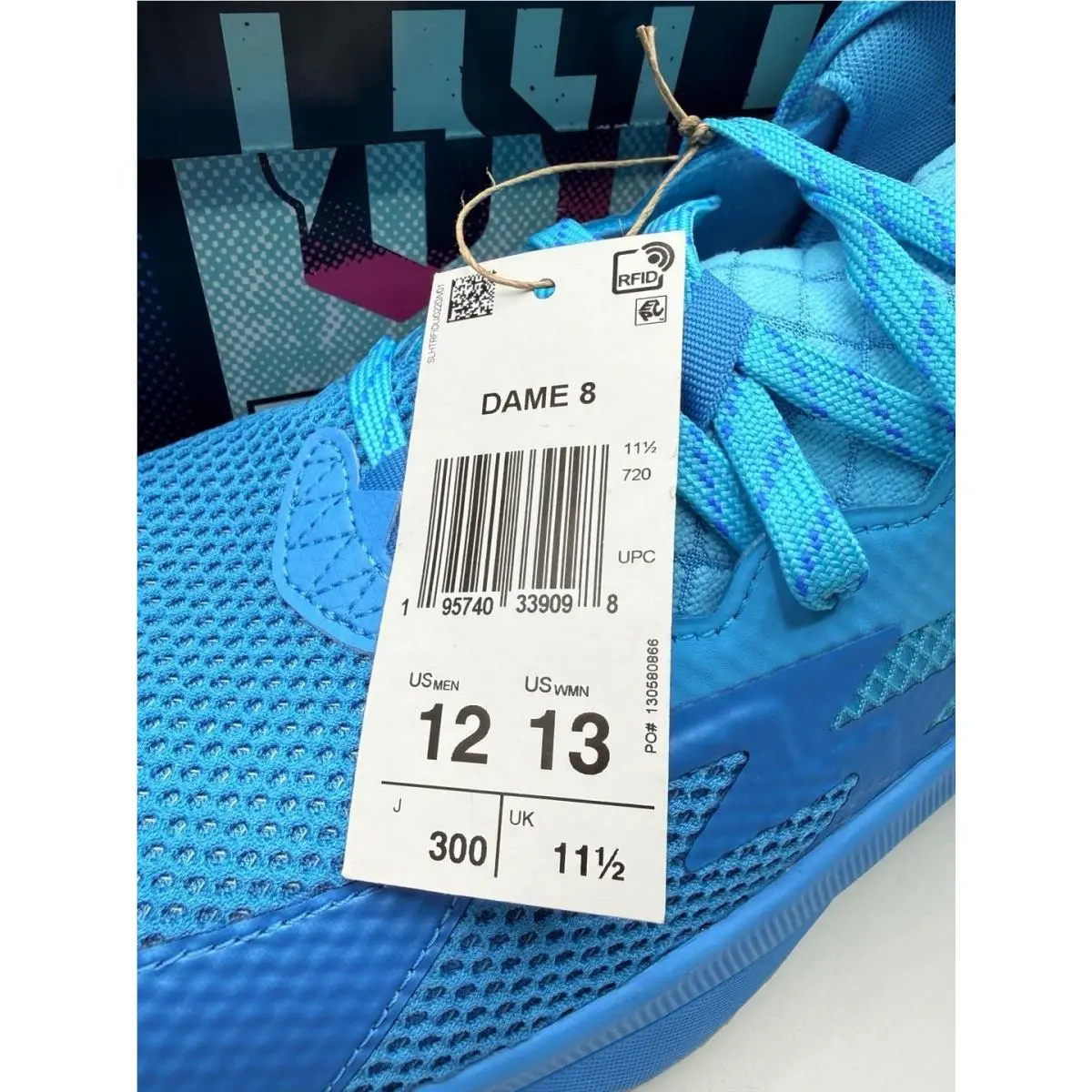 Adidas shoes - Dame 8 - Dame - GY6465 - Blue 0