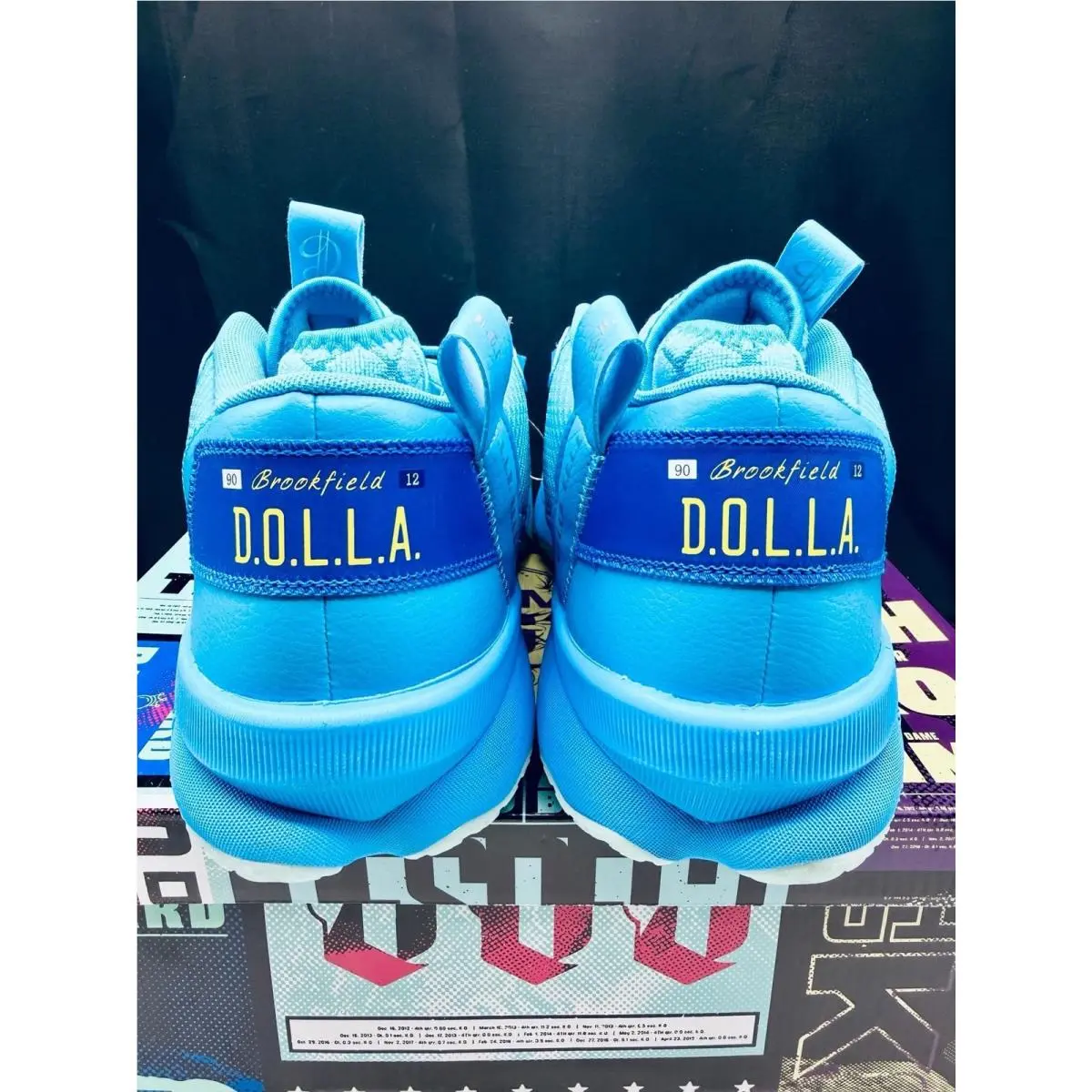 Adidas shoes - Dame 8 - Dame - GY6465 - Blue 4