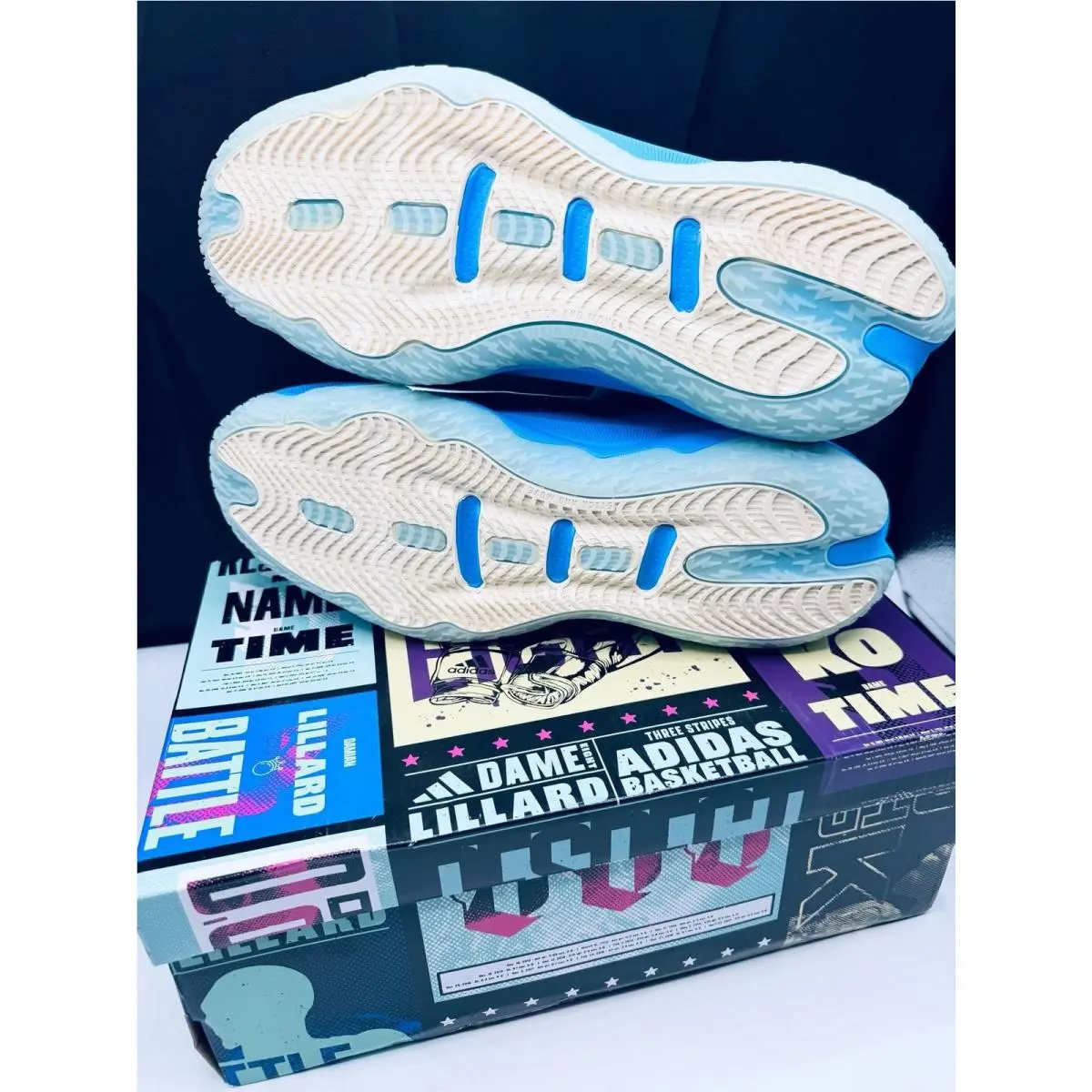 Adidas shoes - Dame 8 - Dame - GY6465 - Blue 5