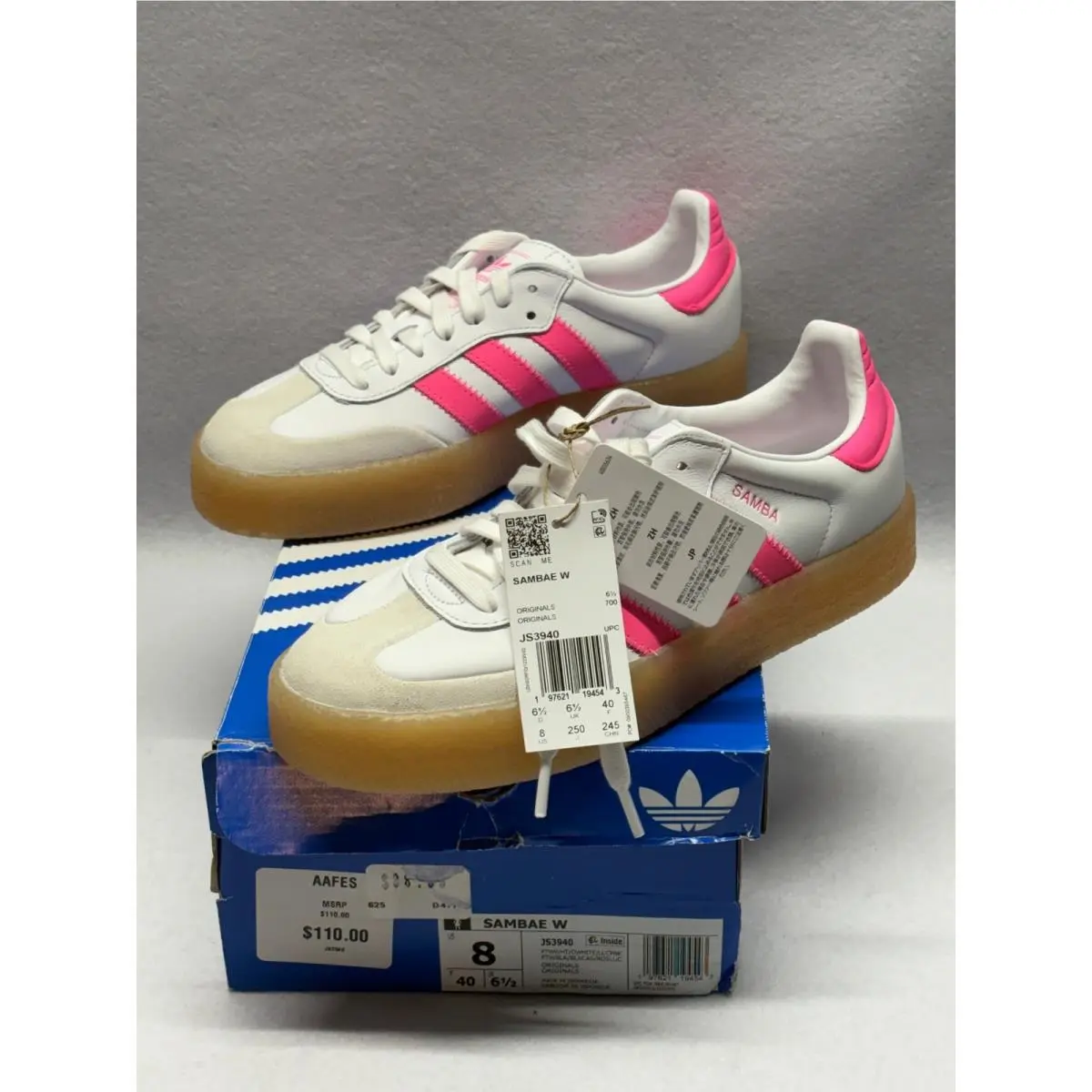 Adidas shoes - Sambae W - Sambae - White 0