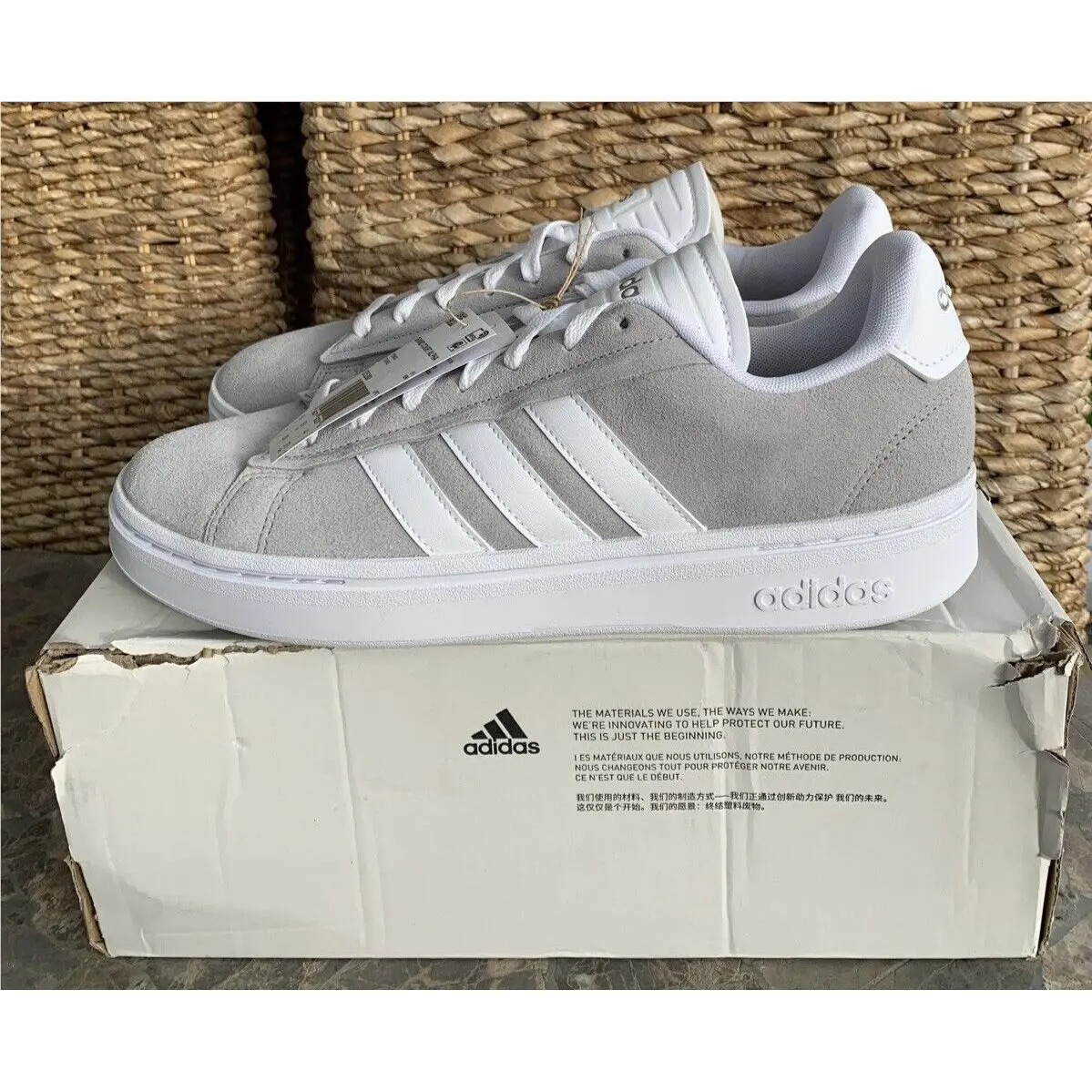 Adidas shoes - adidas Grand Court - Grand Court - ID5288 - Gray (UPC: 0196471922214) 3