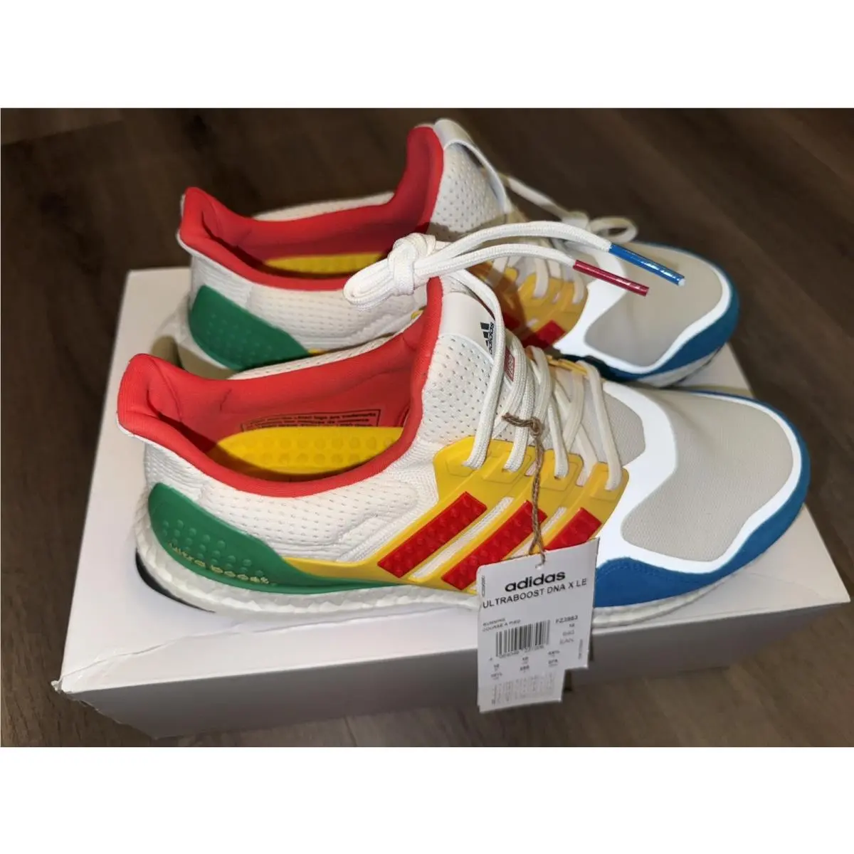 Adidas shoes - adidas Ultraboost - Ultraboost - FZ3983 - Multicolor, Manufacturer: Cloud White/Red/Shock Blue 1