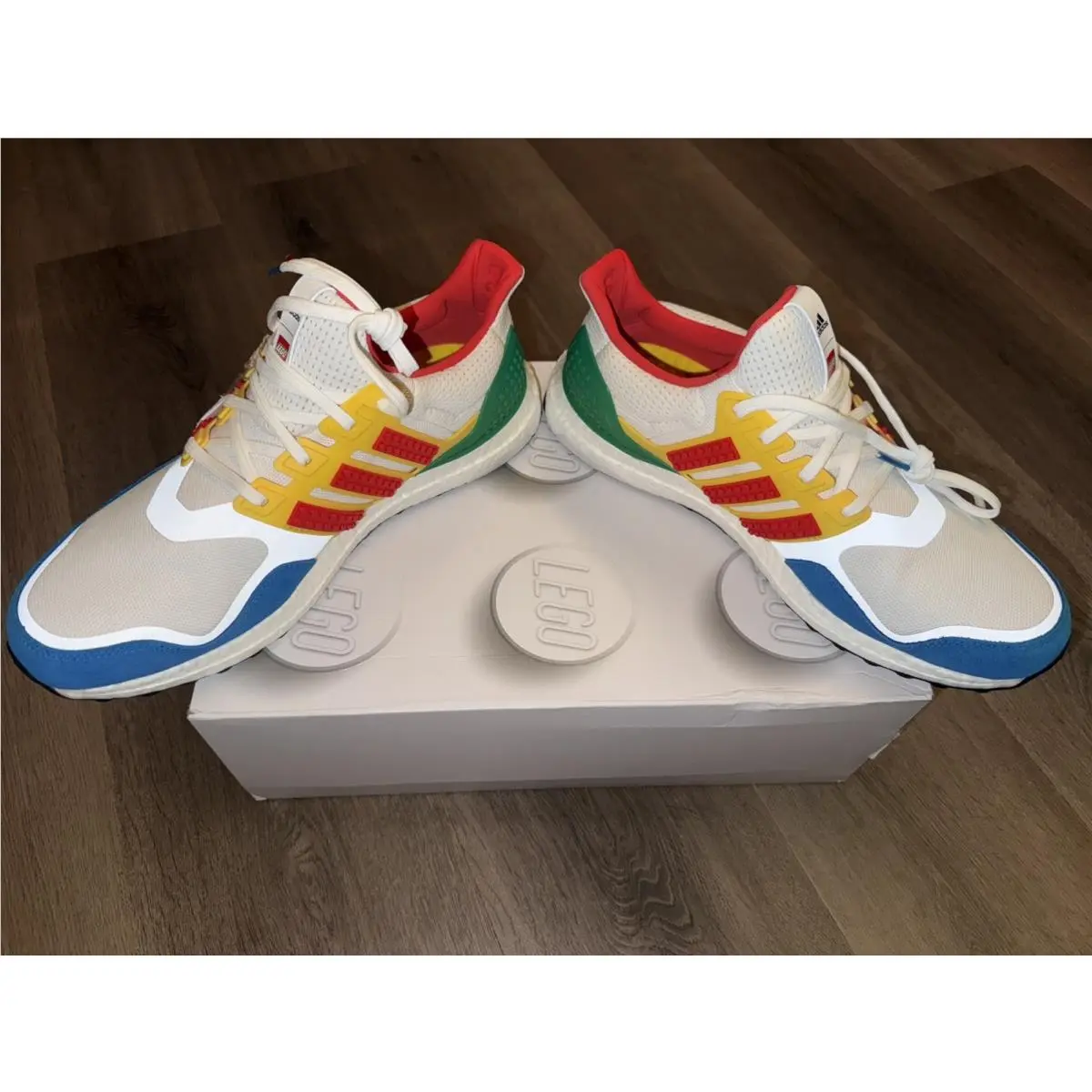 Adidas shoes - adidas Ultraboost - Ultraboost - FZ3983 - Multicolor, Manufacturer: Cloud White/Red/Shock Blue 4